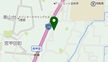 【予約制】akippa 富田林錦ケ丘団地駐車場(1号棟付近)の地図画像
