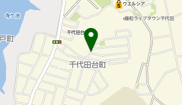【予約制】akippa 千代田台団地駐車場(9号棟付近)の地図画像