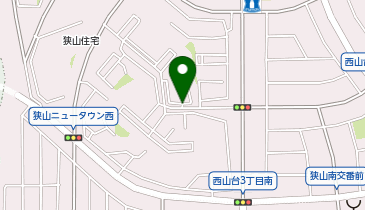 【予約制】akippa 狭山団地駐車場(13号棟付近)の地図画像