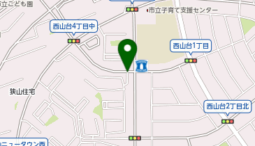 【予約制】akippa 狭山団地駐車場(16号棟付近)の地図画像