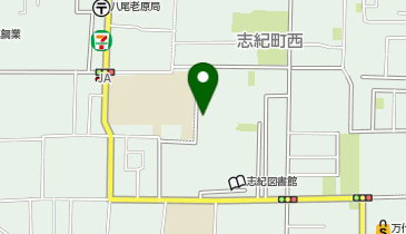 【予約制】akippa 八尾志紀団地駐車場(9号棟付近)の地図画像