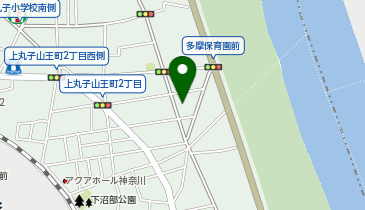 【予約制】akippa 【利用時間制限有】上丸子山王町2丁目1340▽アキッパ駐車場の地図画像