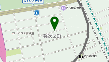 【予約制】akippa [860c4]弥次エ町4丁目 個宅アキッパ駐車場の地図画像