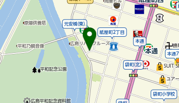 【予約制】akippa 広島ジェットパーキング【機械式】【土日祝:7:00-21:00】の地図画像