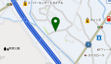 【予約制】akippa 押原公園中央道昭和バス停の地図画像