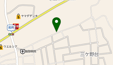 【予約制】akippa 三ケ野2196 アキッパ駐車場の地図画像