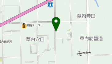 【予約制】akippa 草内犬伏20-30駐車場の地図画像