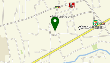 【予約制】akippa 中央町2丁目10-2駐車場の地図画像