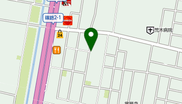 【予約制】akippa 篠路2条2丁目駐車場?の地図画像