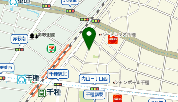 【予約制】akippa アップルパーク千種区内山3丁目第1 駐車場の地図画像