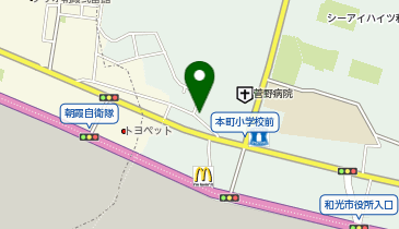 【予約制】akippa 本町28-13☆アキッパ駐車場の地図画像