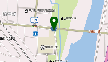 【予約制】akippa 〈有料観覧席〉エリア席(1名)【あやべ水無月まつり2026公式】の地図画像