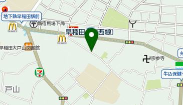 【予約制】akippa 早稲田南町45-5◎アキッパ駐車場の地図画像