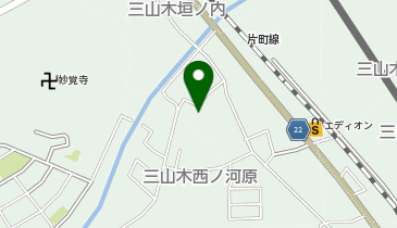 【予約制】akippa 三山木野神37駐車場の地図画像