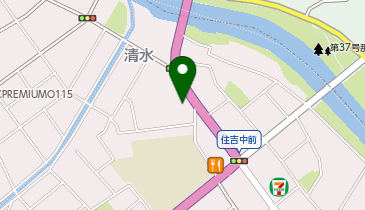 【予約制】akippa オーケーパーキング_清水1丁目_駐車場の地図画像