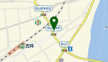 【予約制】akippa 森山町3丁目駐車場の地図画像