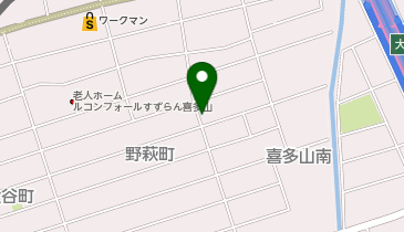 【予約制】akippa 砂利の地図画像