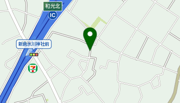 【予約制】akippa 新倉2丁目22-52☆アキッパ駐車場の地図画像