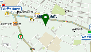 【予約制】akippa 早稲田南町45-6◎アキッパ駐車場の地図画像