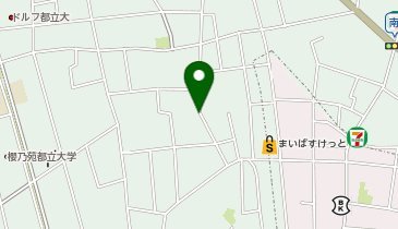 【予約制】akippa 大岡山1丁目15-4▽アキッパ駐車場の地図画像
