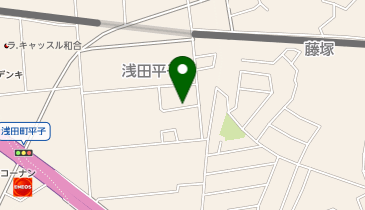 【予約制】akippa 浅田平子3丁目駐車場の地図画像