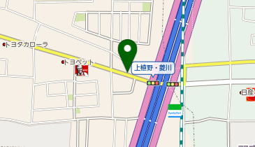 【予約制】akippa 上植野町南淀井8-11駐車場の地図画像