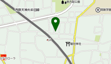 【予約制】akippa 朱雀駐車場2の地図画像