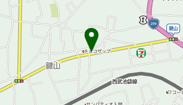 【予約制】akippa 鍵山1丁目13-11駐車場の地図画像