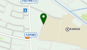 【予約制】akippa 大田小学校グラウンド 利用時間:15:00-22:00【第57回東海まつり花火大会】の地図画像
