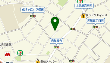【予約制】akippa 赤塚3丁目37 クレドールアイ☆アキッパ駐車場の地図画像