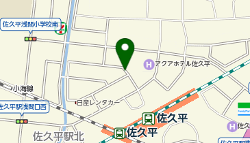 【予約制】akippa 佐久平駅北駐車場の地図画像