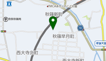 【予約制】akippa サンソレイユ秋篠駐車場の地図画像