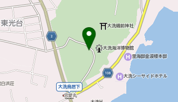 【予約制】akippa 大洗磯前神社臨時駐車場【大洗海上花火大会公式駐車場2026】の地図画像