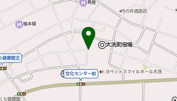 【予約制】akippa 大洗町役場駐車場【大洗海上花火大会公式駐車場2026】の地図画像