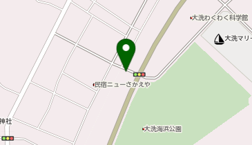 【予約制】akippa サンビーチ山側駐車場 A【大洗海上花火大会公式駐車場2026】の地図画像