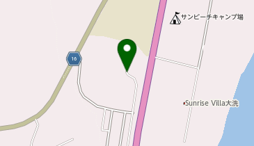 【予約制】akippa 大洗南小中学校駐車場 C【大洗海上花火大会公式駐車場2026】の地図画像