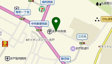 【予約制】akippa (6/1-6/22)JR水戸三の丸 駐車場の地図画像
