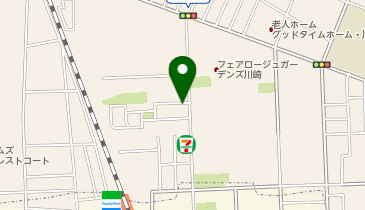 【予約制】akippa 神奈川県川崎市幸区塚越4丁目363-55の地図画像