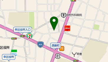 【予約制】akippa 幸区戸手1丁目7-18▽アキッパ駐車場の地図画像