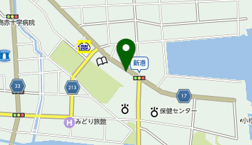 【予約制】akippa 図書館駐車場【小松島港まつり2026 7/19(日)】の地図画像