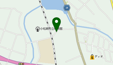 【予約制】akippa 〈観光バス専用〉市立体育館第2駐車場【小松島港まつり2026 7/19(日)】の地図画像