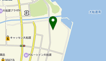 【予約制】akippa 第1駐車場【令和8年度 三陸・大船渡夏まつり公式駐車場】の地図画像