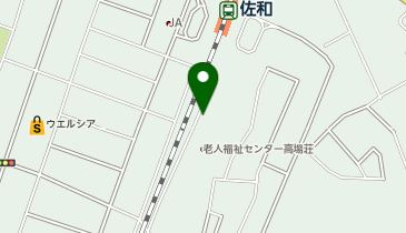 【予約制】akippa 佐和駅前第2 駐車場の地図画像