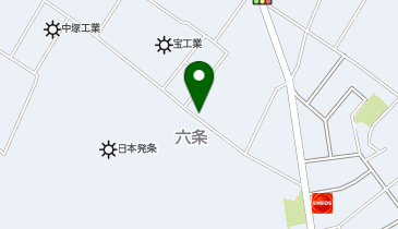 【予約制】akippa 六条月極駐車場の地図画像