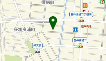【予約制】akippa 惟信町5丁目駐車場の地図画像