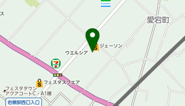 【予約制】akippa レオパレスLUCK駐車場【7888】の地図画像