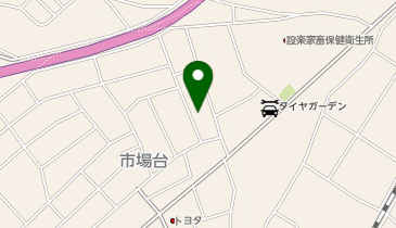 【予約制】akippa レオパレス市場台駐車場【36731】の地図画像