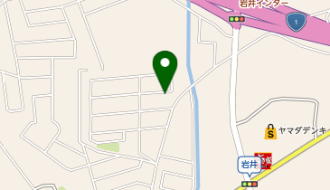 【予約制】akippa 岩井1907-2411 アキッパ駐車場の地図画像