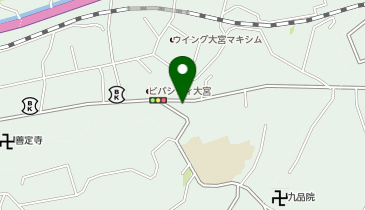 【予約制】akippa 大宮町30-4駐車場の地図画像