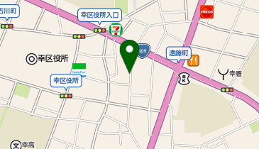 【予約制】akippa [2c78e]幸区紺屋町▽個宅アキッパ駐車場の地図画像